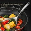 1pc Stainless Steel Slotted Spoon for Cooking | Metal Skimmer Spoon