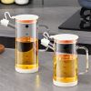 1pc Glass Oil Dispenser Bottle with Handle | Kitchen Storage