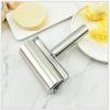 1pc Stainless Steel 360° Rolling Baker Roller | Non-Stick Pastry Tool